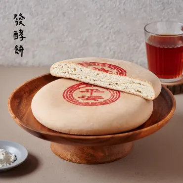 【 古早傳香 】3入發酵餅 原味 純素