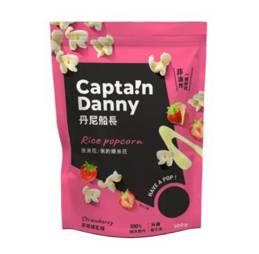 丹尼船長  米米花 草莓煉乳 100g 奶素