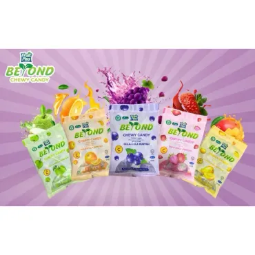FruitPlus BEYOND 軟糖100g 無明膠 5種風味 純素