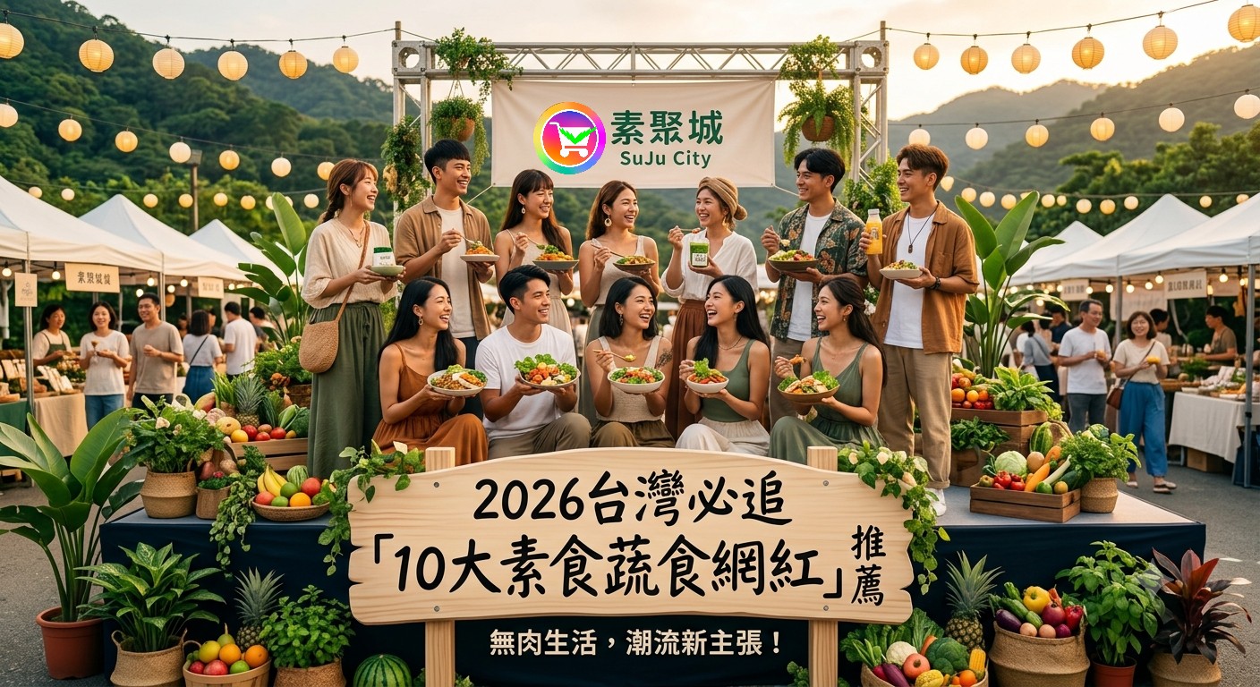 2026最新！台灣必追「10大素食/蔬食網紅」推薦：無肉生活也能超潮、超美味！
