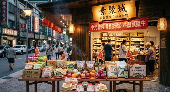 中元普渡由來與拜拜習俗全攻略：為何越來越多人選擇「素食普渡」？